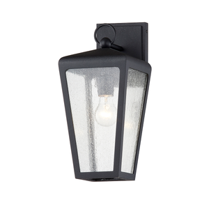 Mariden Exterior Wall Sconce 7" — a Troy wall sconce for bathrooms, hallways, and living rooms at Laurie Yapp Home.