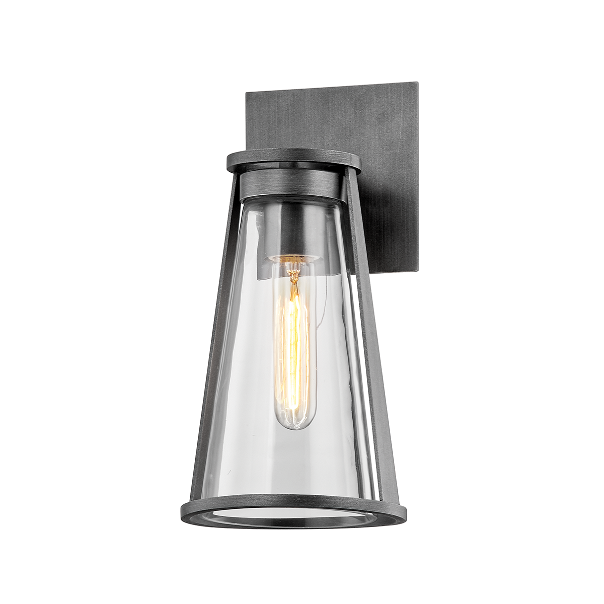 Prospect Exterior Wall Sconce 6" — a Troy wall sconce for bathrooms, hallways, and living rooms at Laurie Yapp Home.
