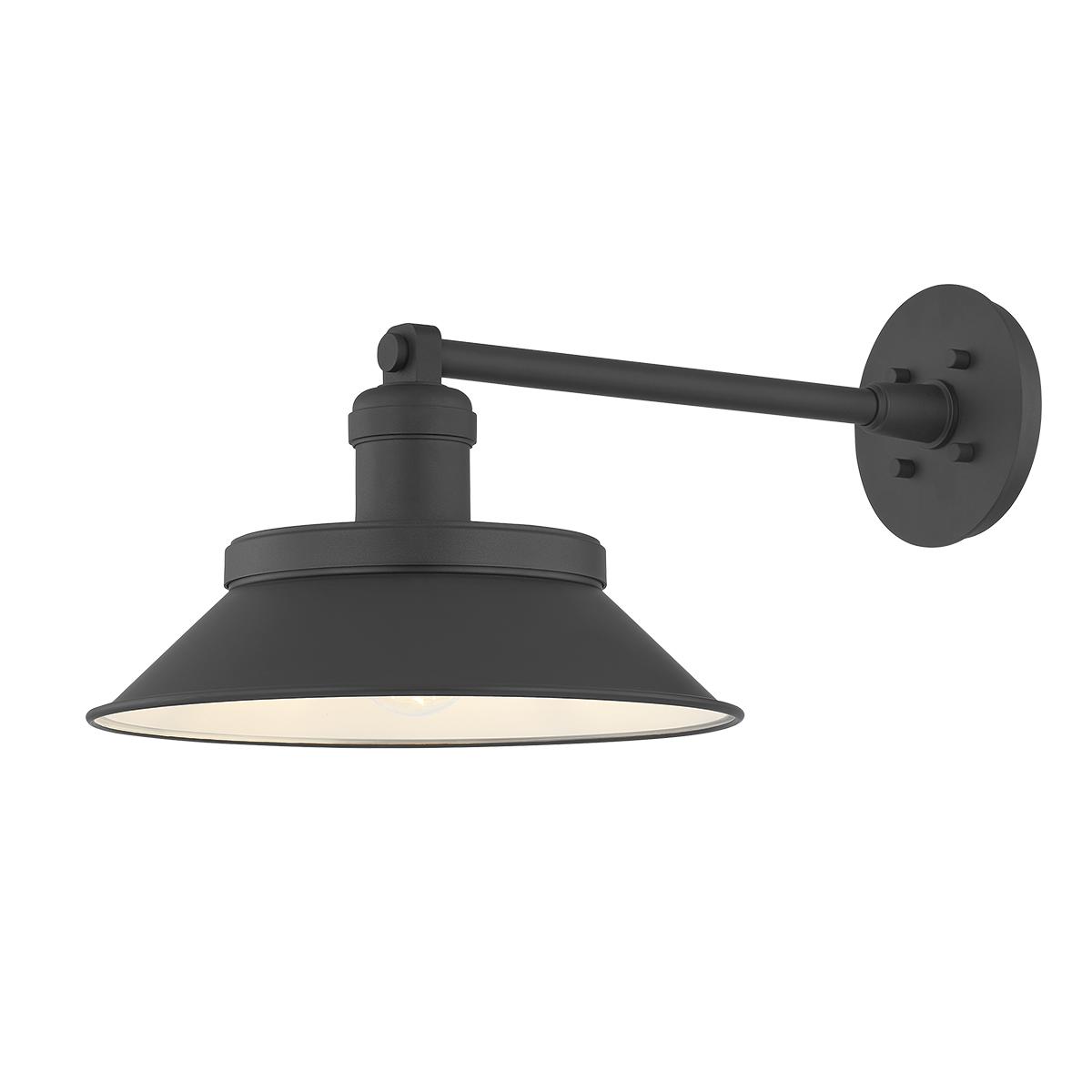 Kaspars Wall Sconce 12.5" — a Troy wall sconce for bathrooms, hallways, and living rooms at Laurie Yapp Home.