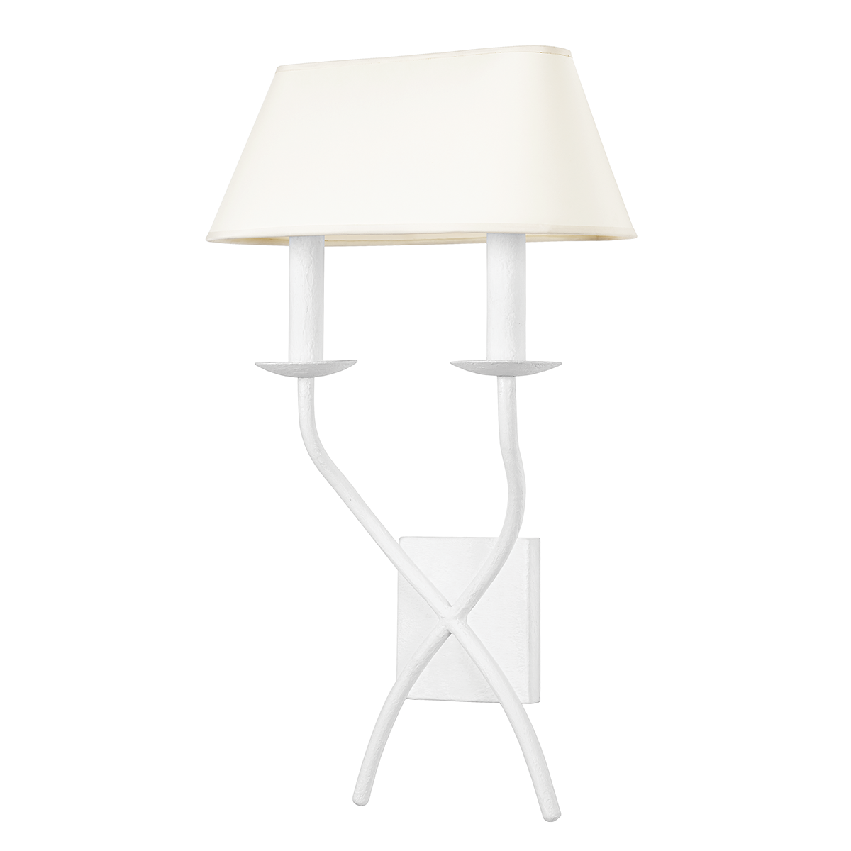 Lomita Wall Sconce 14" — a Troy wall sconce for bathrooms, hallways, and living rooms at Laurie Yapp Home.