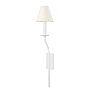 Lomita Wall Sconce 5.5" shown from a second angle to highlight the arm curve and shade silhouette.
