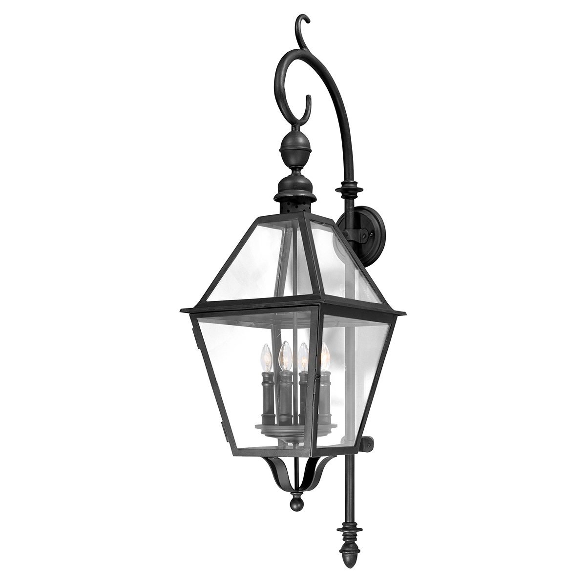 Townsend Exterior Wall Sconce 13.5" — a Troy wall sconce for bathrooms, hallways, and living rooms at Laurie Yapp Home.