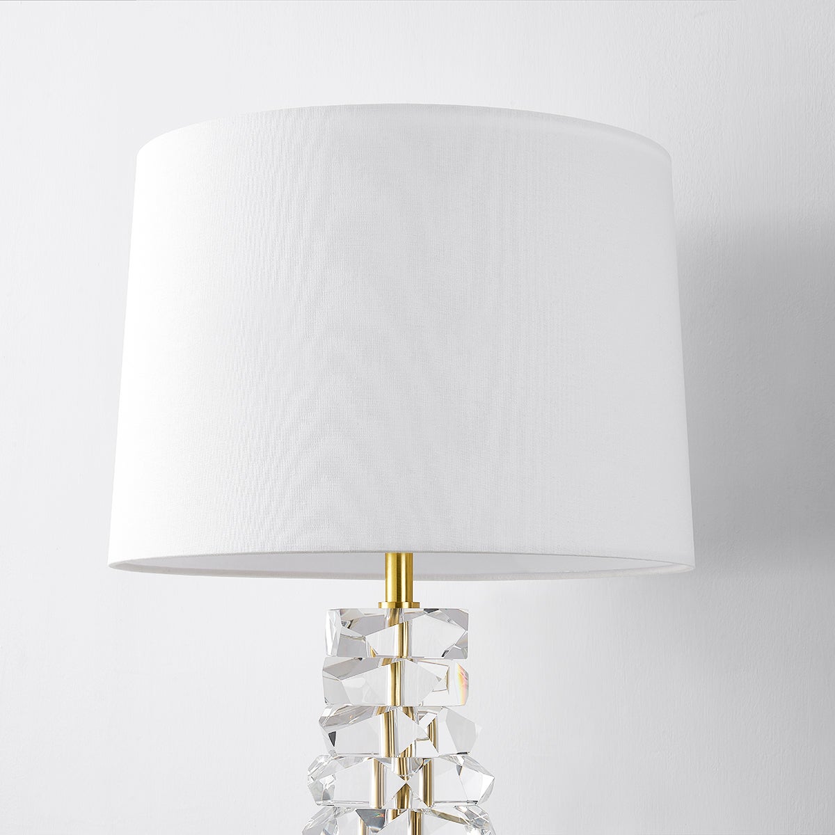 Bellarie Table Lamp in aged brass — a Hudson Valley table lamp for living rooms, entries, and bedrooms at Laurie Yapp Home.