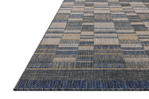 Birch Denim / Gold shown from a different angle to reveal its pattern.