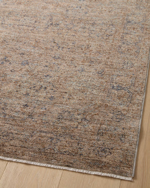 Blake Taupe / Blue shown from a different angle to reveal its pattern.