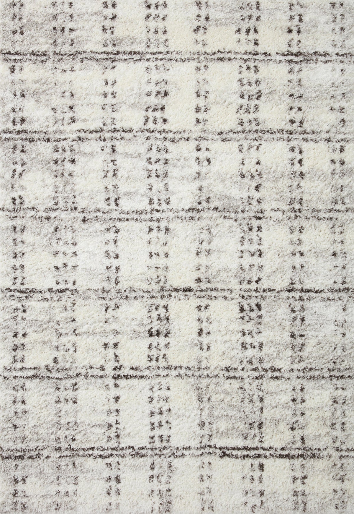 Bliss Shag Cream / Grey — a Loloi rug at Laurie Yapp Home.