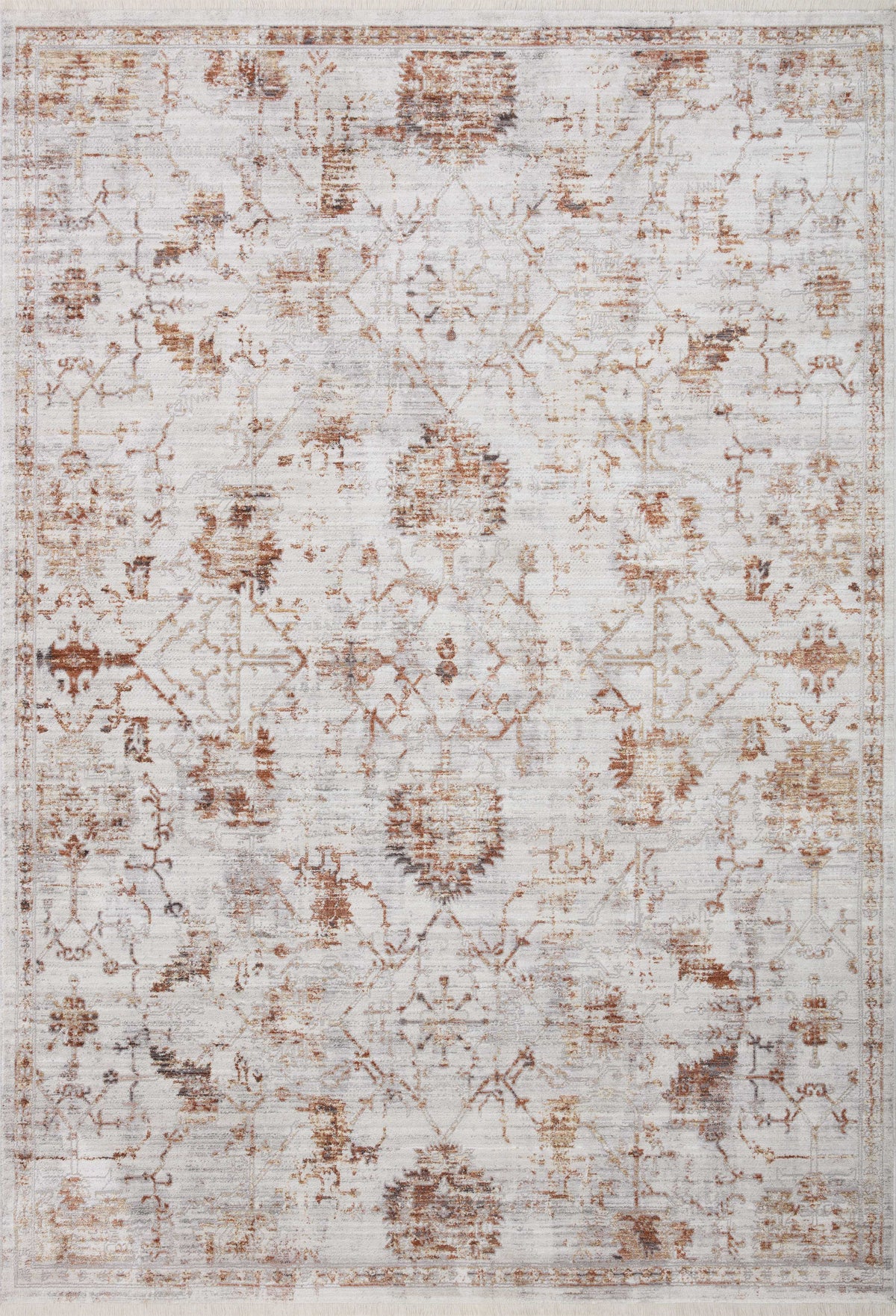 Bonney Silver / Sunset — a Loloi rug at Laurie Yapp Home.