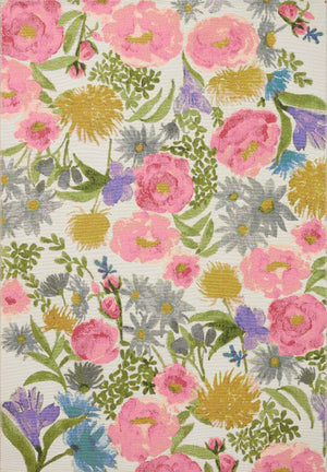 Botanical Ivory / Multi — a Loloi rug at Laurie Yapp Home.