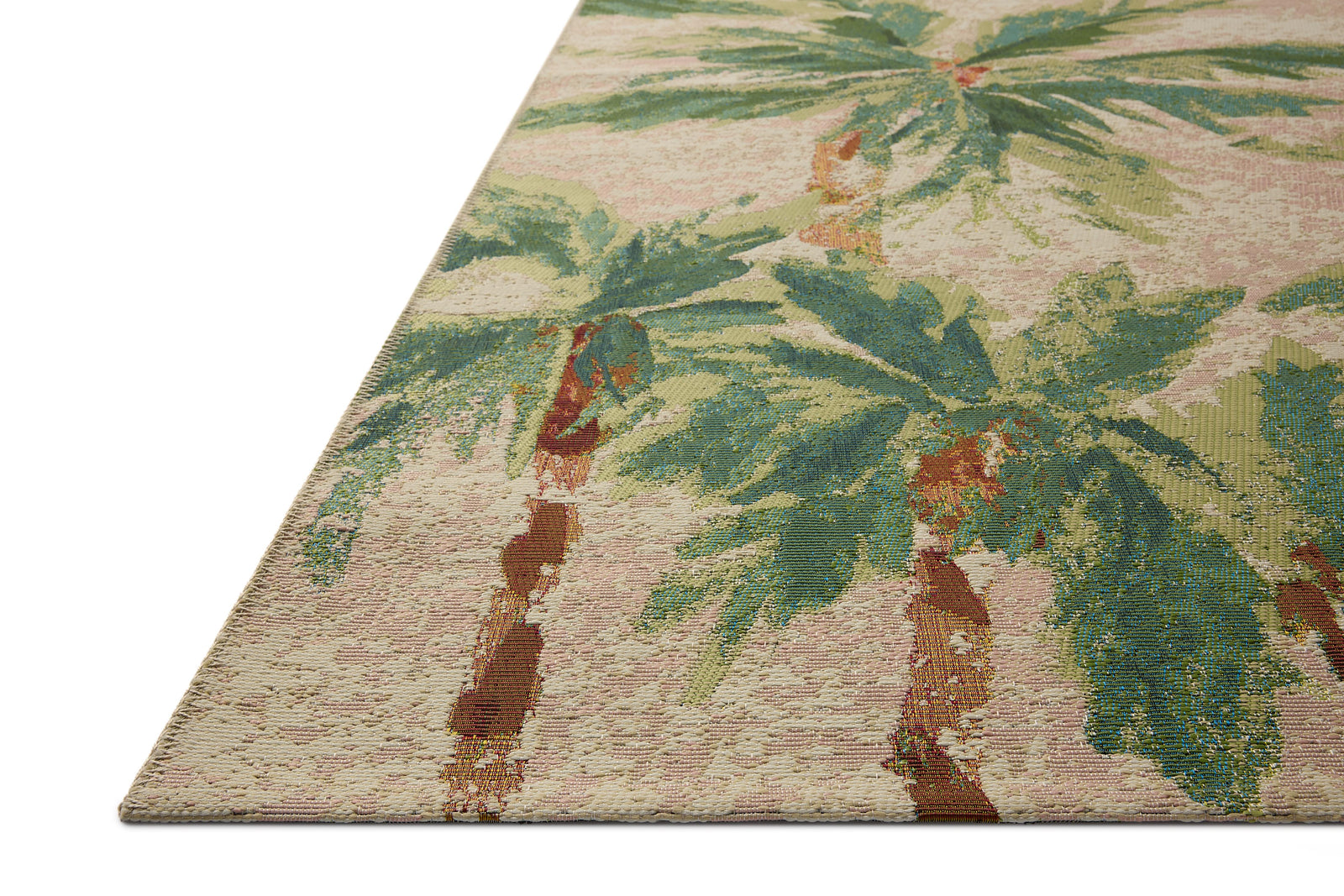 Botanical Clay / Green — a Loloi rug at Laurie Yapp Home.