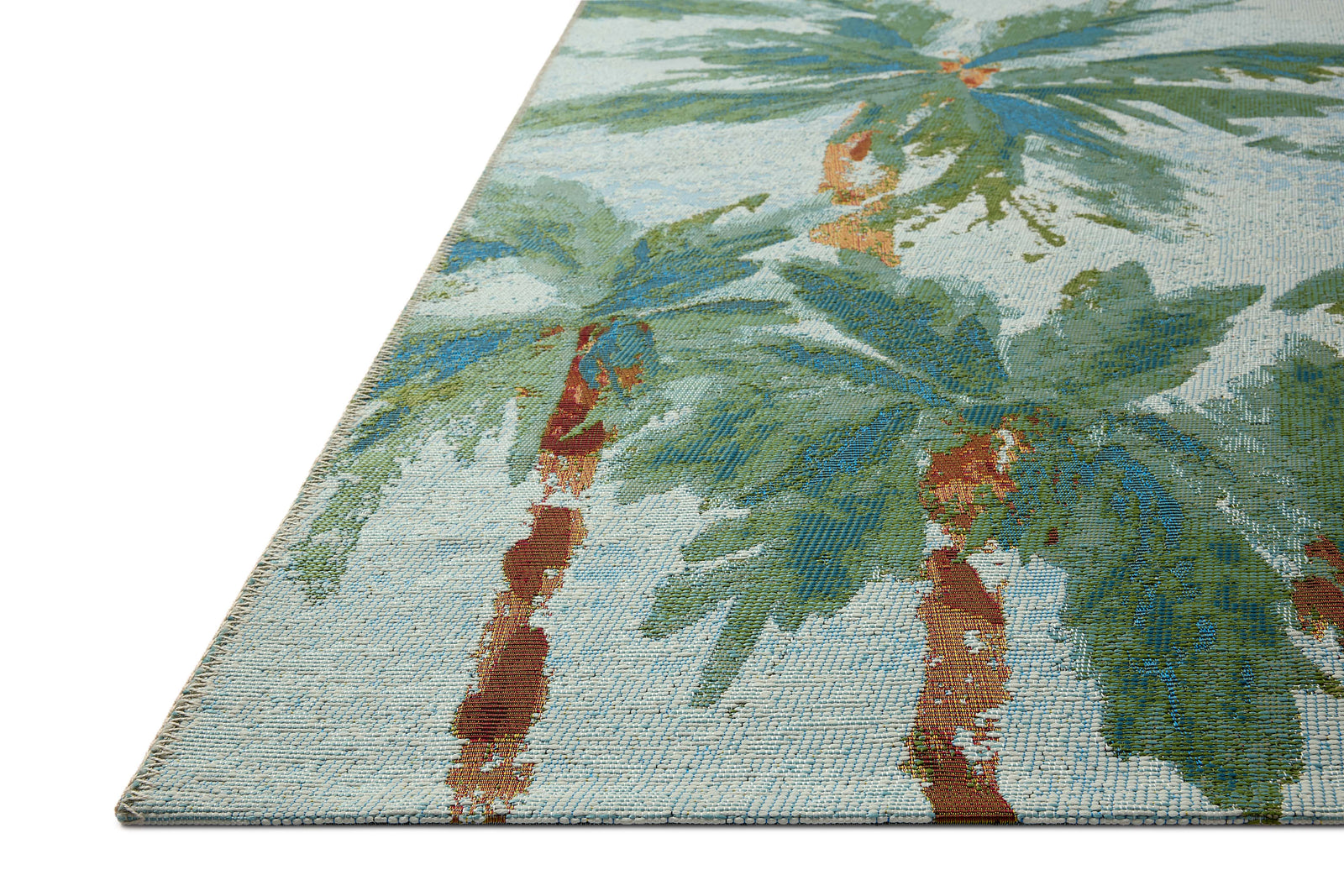 Botanical Sky / Green — a Loloi rug at Laurie Yapp Home.