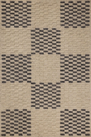 Bradley Beige / Midnight — a Loloi rug at Laurie Yapp Home.