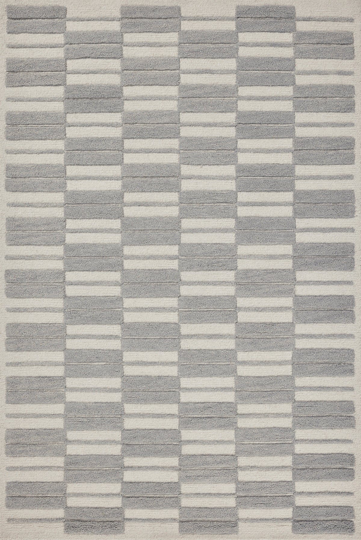 Bradley Ivory / Grey — a Loloi rug at Laurie Yapp Home.