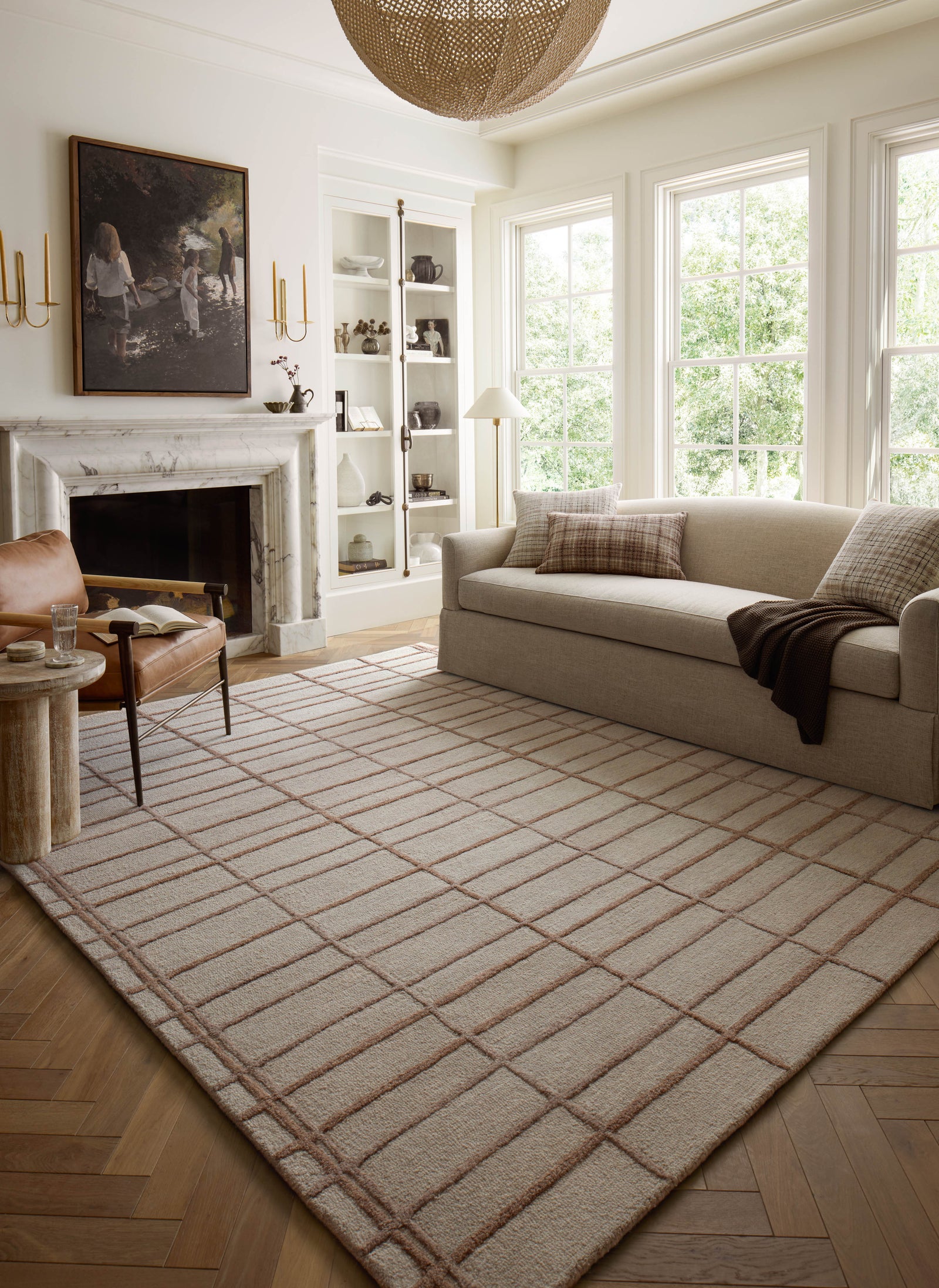 Bradley Rose / Blush — a Loloi rug at Laurie Yapp Home.