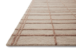Bradley Rose / Blush shown from a different angle to reveal its pattern.