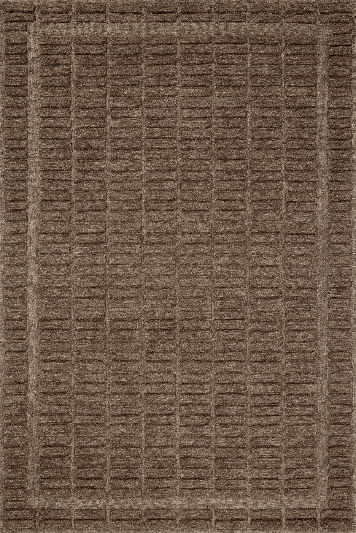 Bradley Cocoa / Cocoa — a Loloi rug at Laurie Yapp Home.