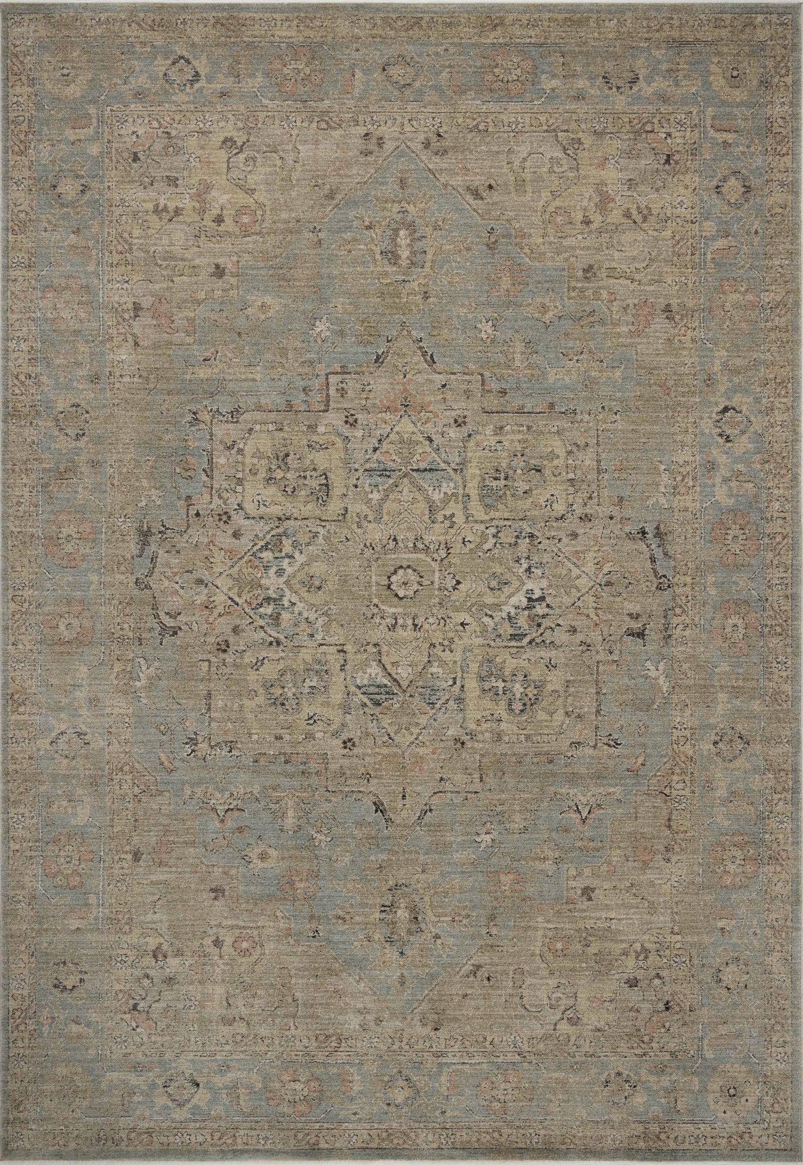 Briar Sky / Moss — a Loloi rug at Laurie Yapp Home.