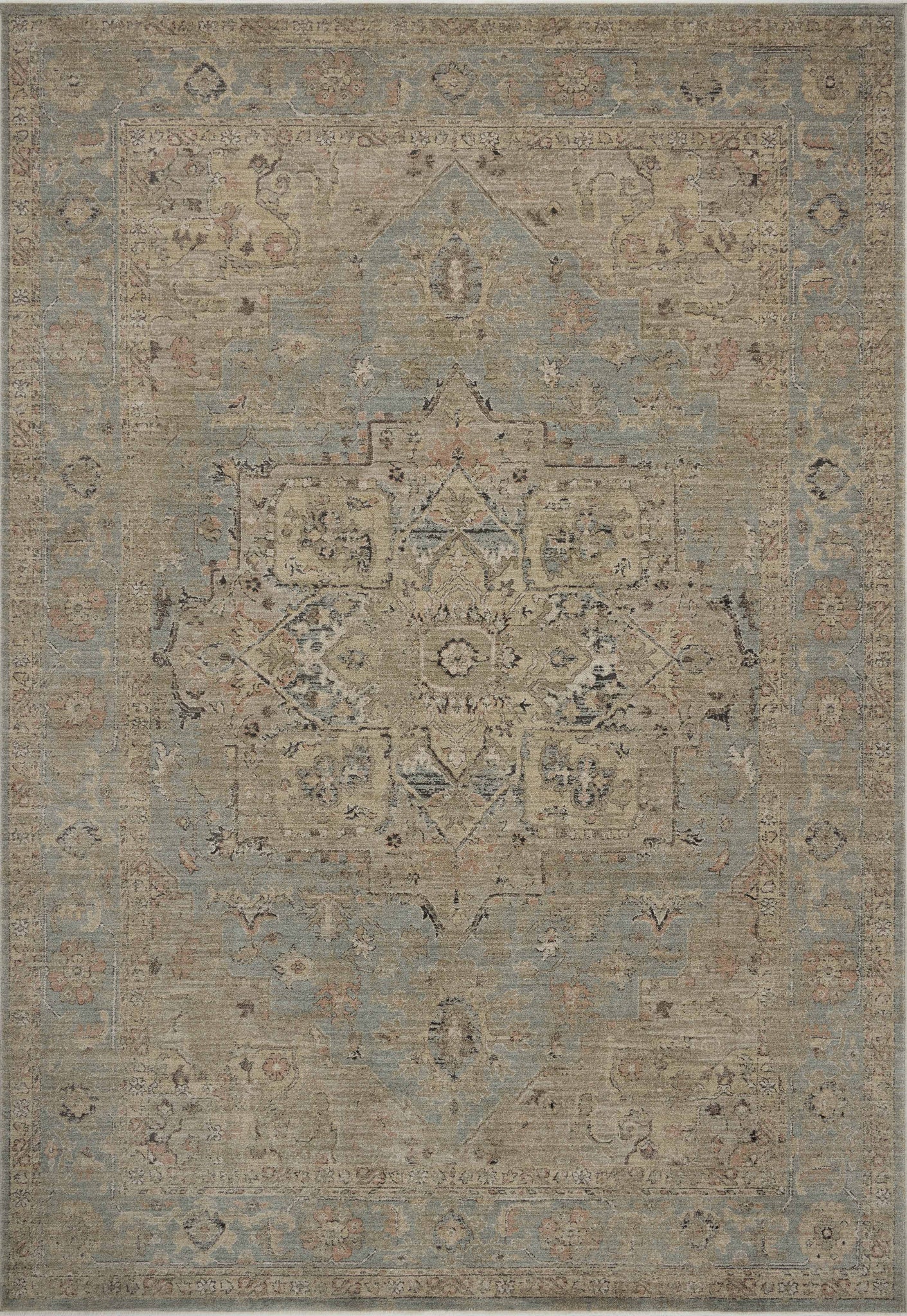 Briar Sky / Moss — a Loloi rug at Laurie Yapp Home.