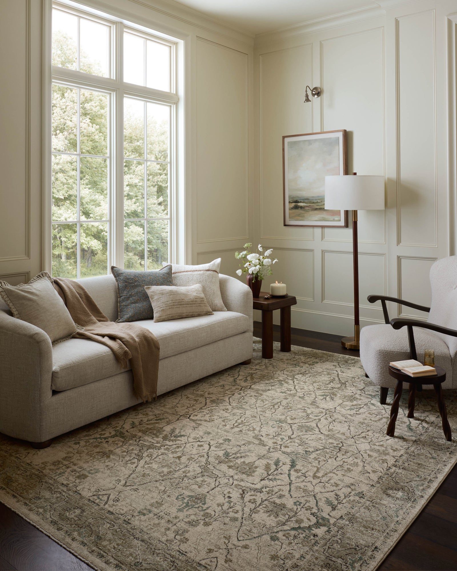 Briar Ivory / Sage — a Loloi rug at Laurie Yapp Home.