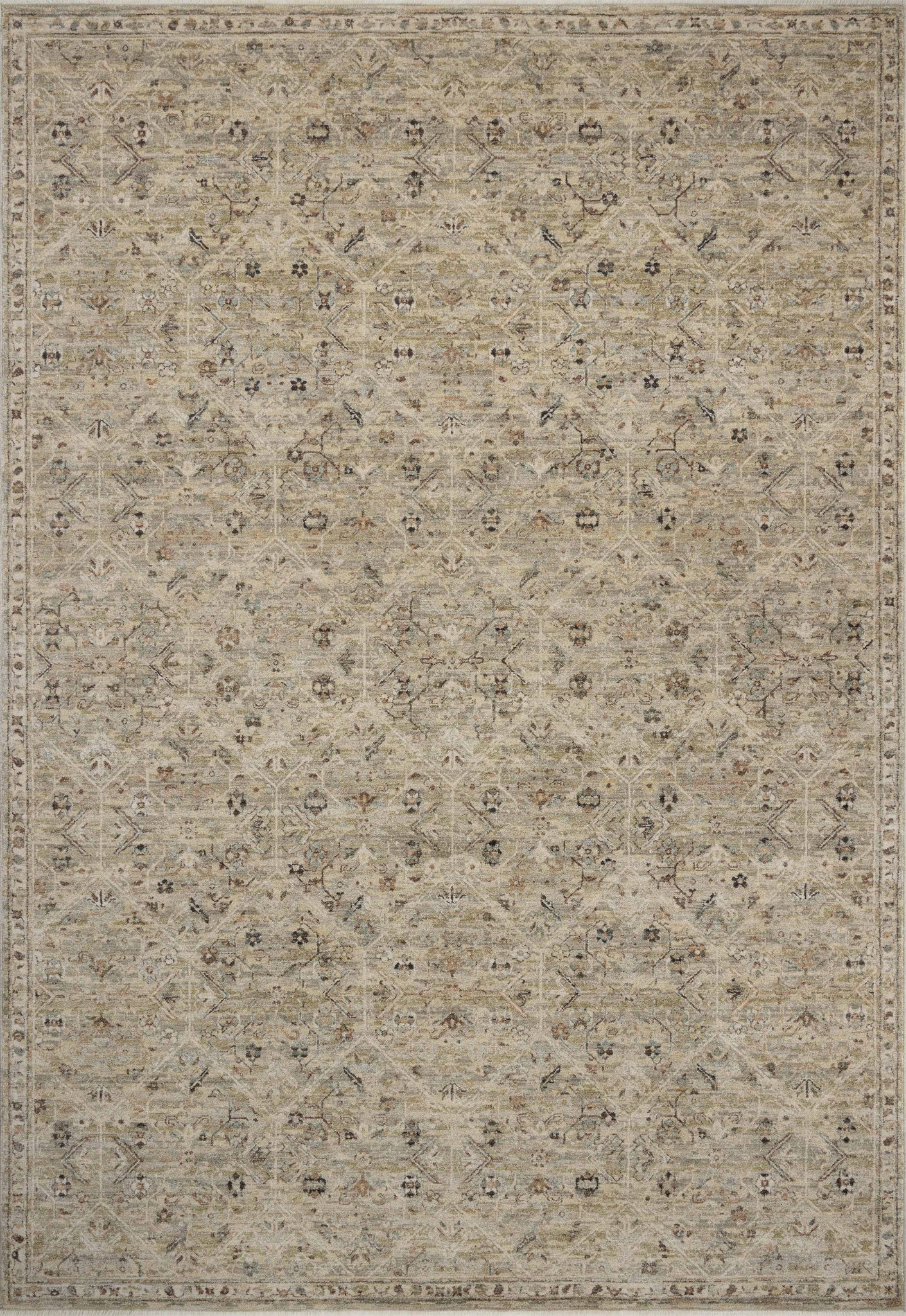 Briar Silver / Moss — a Loloi rug at Laurie Yapp Home.