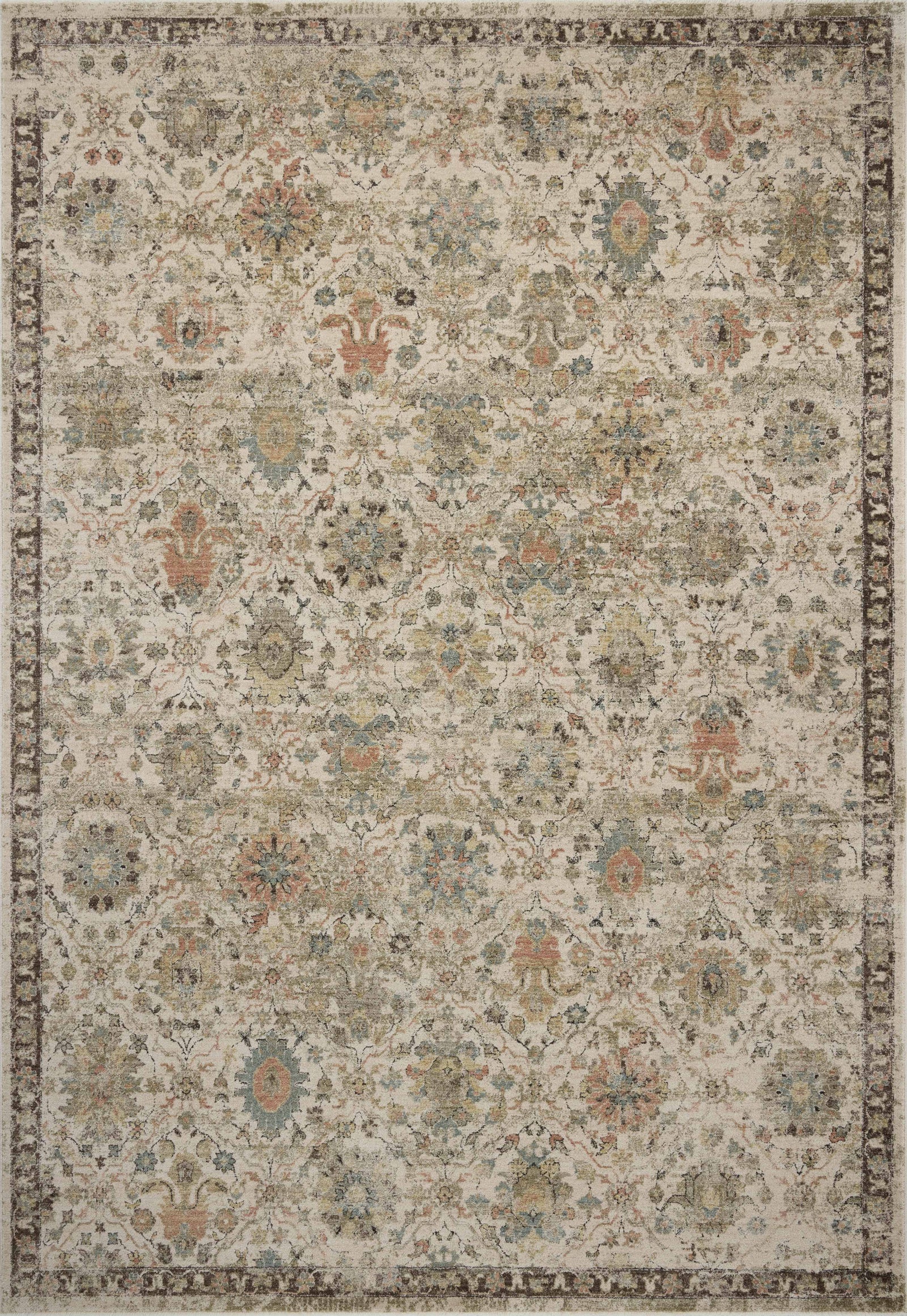 Briar Ivory / Multi — a Loloi rug at Laurie Yapp Home.