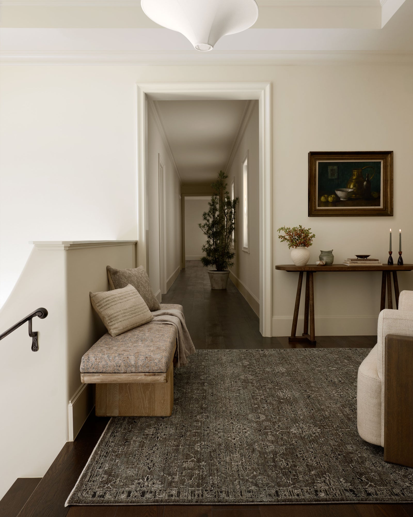 Briar Bark / Lagoon — a Loloi rug at Laurie Yapp Home.