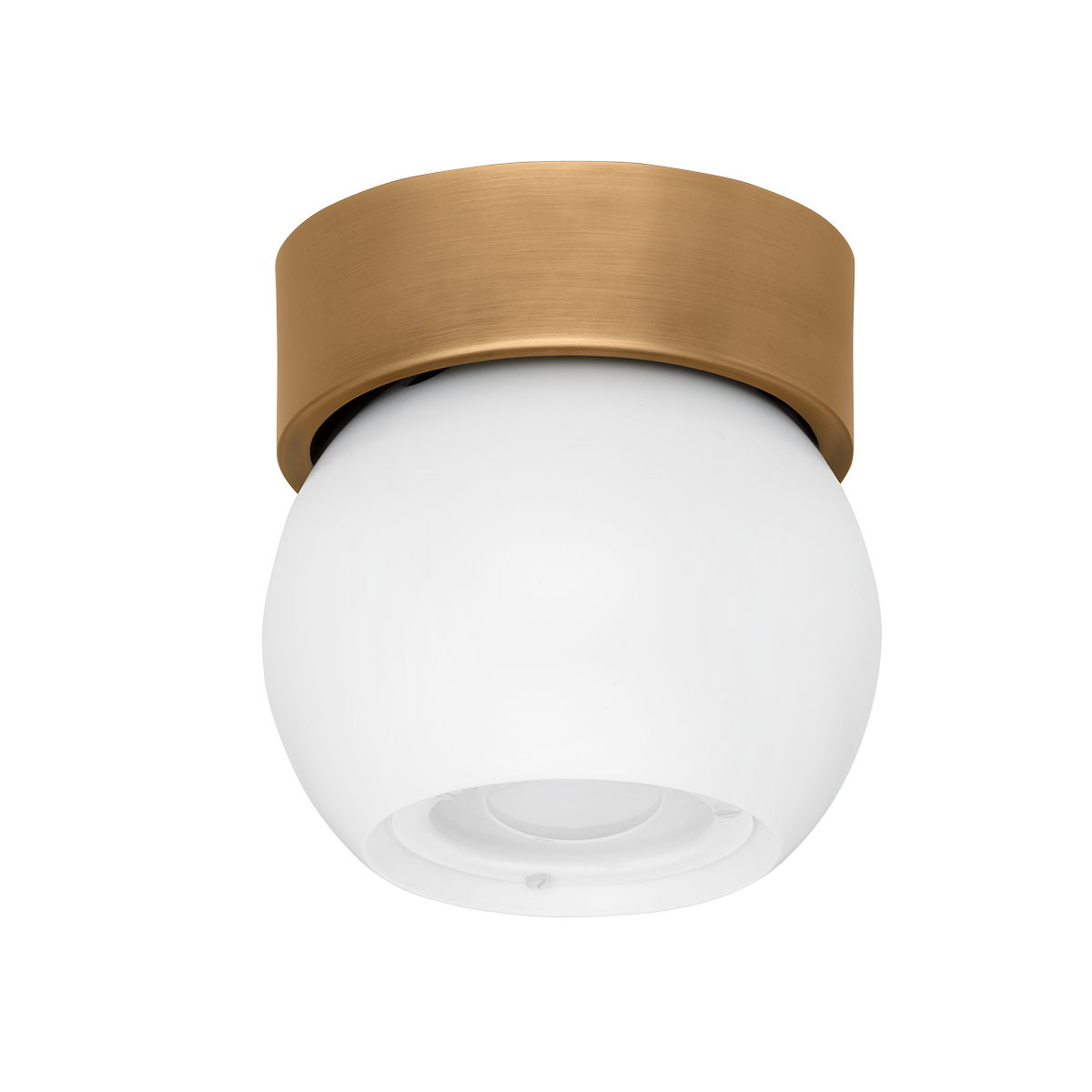 Odin Flush Mount — a Troy flush mount for hallways, bedrooms, and entryways at Laurie Yapp Home.