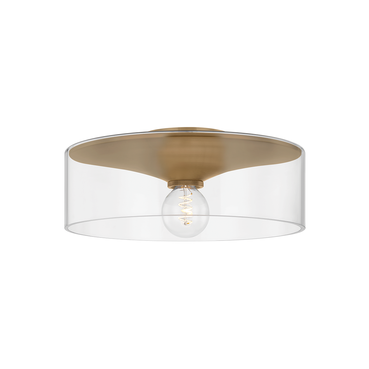 Killian Flush Mount — a Troy flush mount for hallways, bedrooms, and entryways at Laurie Yapp Home.