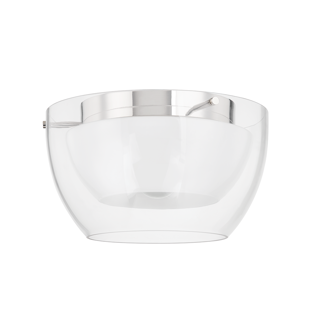 Dutton Flush Mount — a Troy flush mount for hallways, bedrooms, and entryways at Laurie Yapp Home.