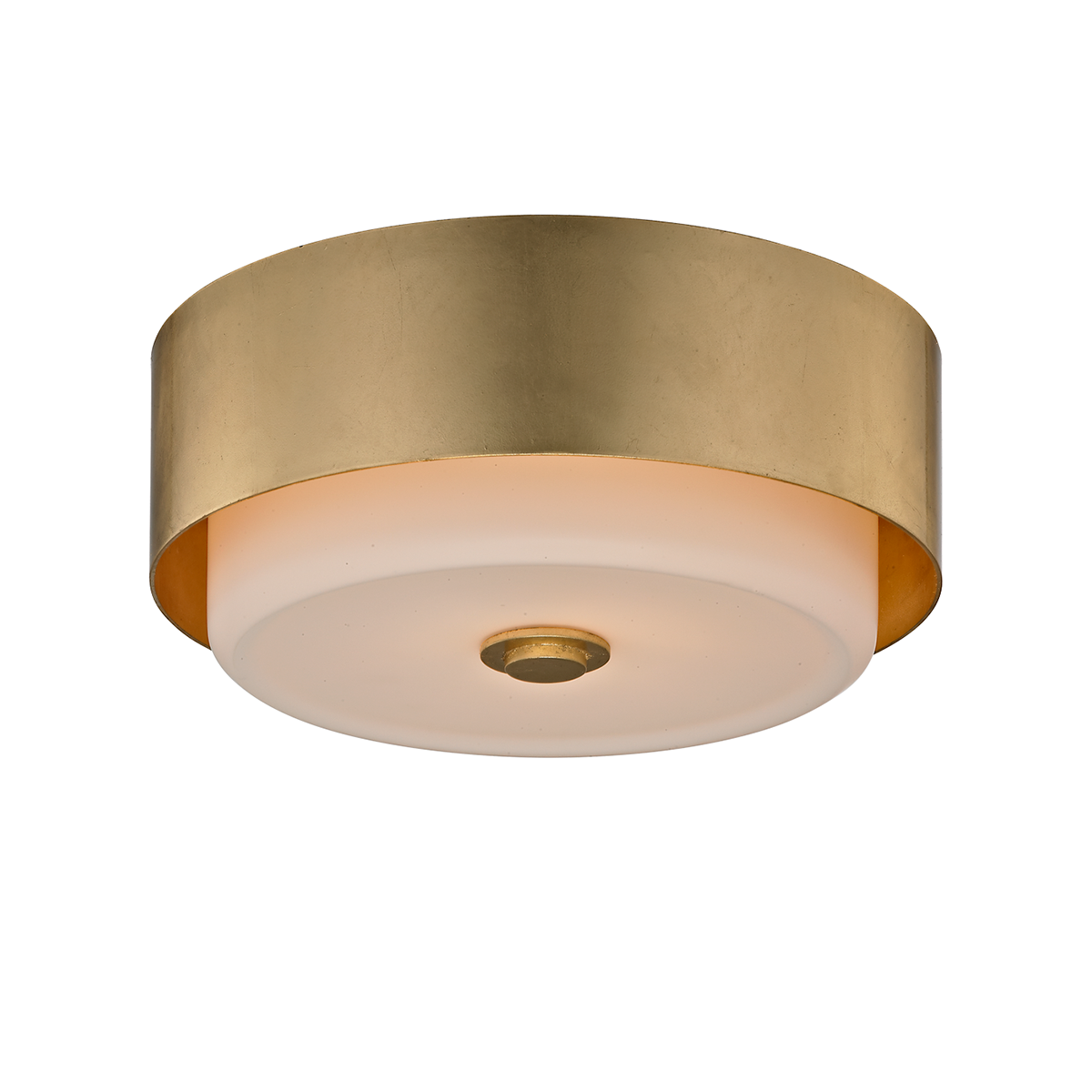 Allure Flush Mount 13" x 5" — a Troy flush mount for hallways, bedrooms, and entryways at Laurie Yapp Home.