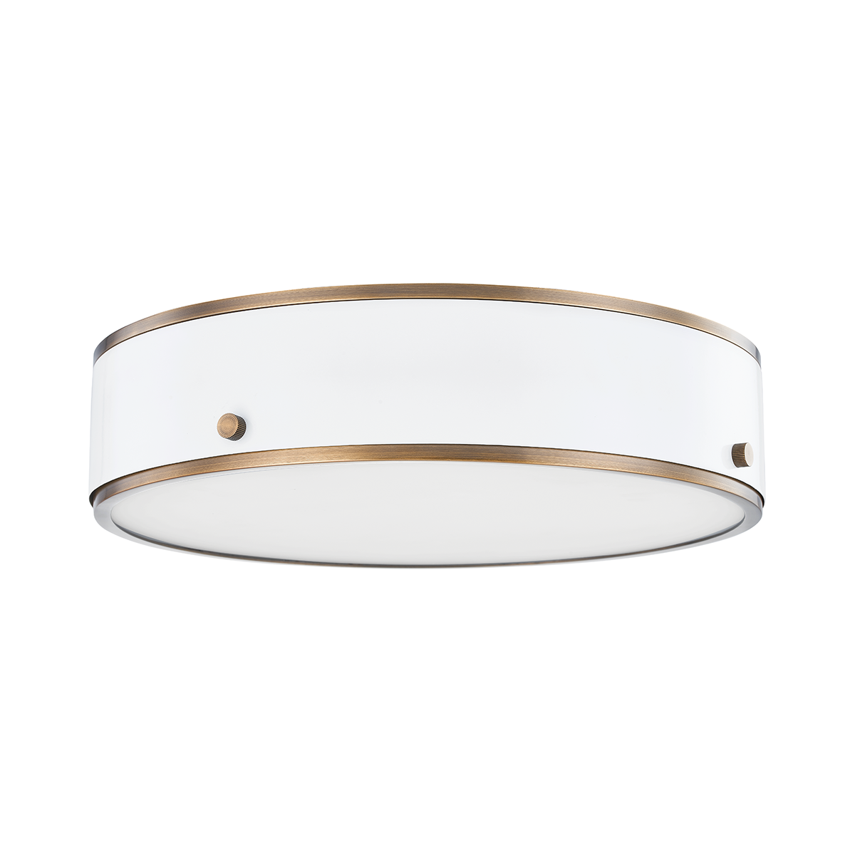 Eli Flush Mount 16" — a Troy flush mount for hallways, bedrooms, and entryways at Laurie Yapp Home.