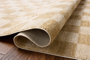 Calvin Wheat / Ivory shown from a different angle to reveal its pattern.