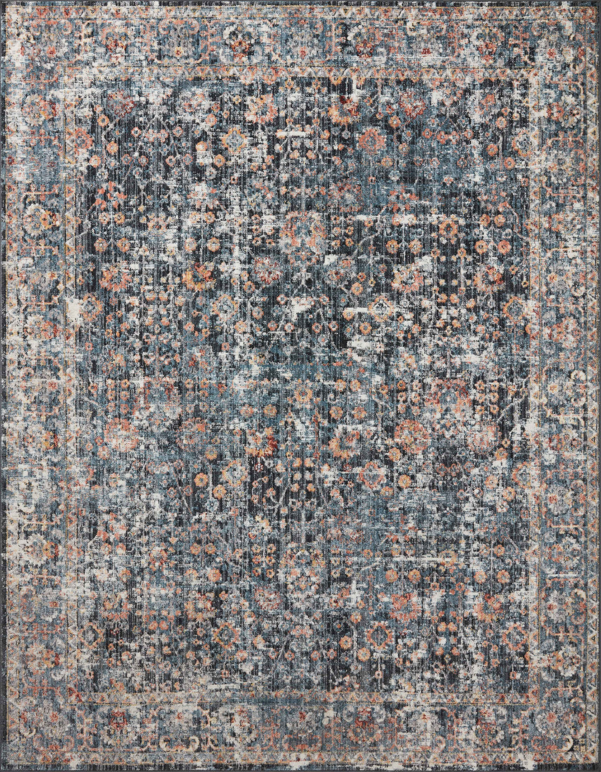 Cassandra Blue / Multi — a Loloi rug at Laurie Yapp Home.