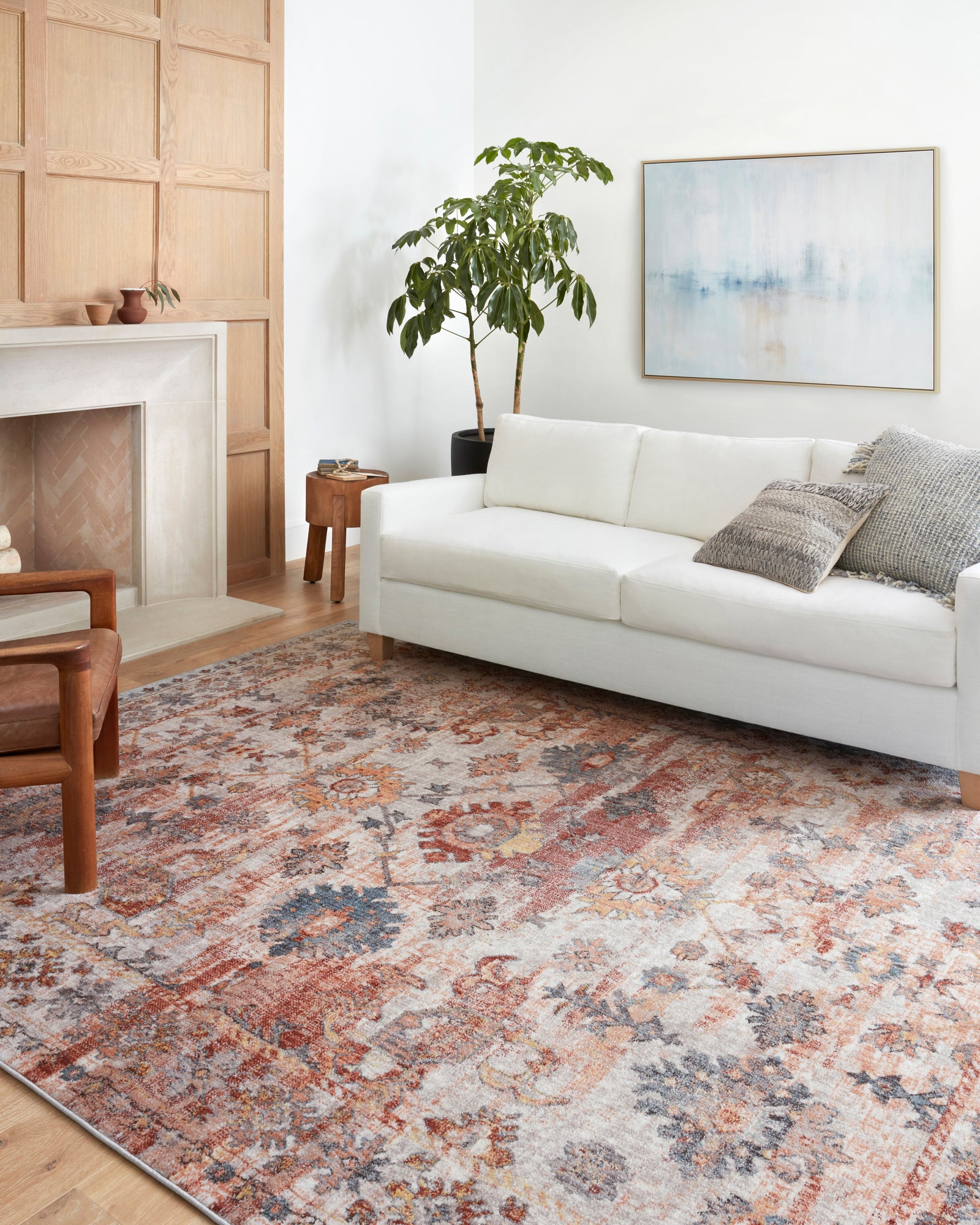 Cassandra Rust / Multi (Pattern 2) — a Loloi rug at Laurie Yapp Home.