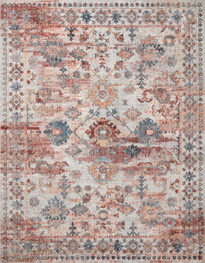 Cassandra Rust / Multi (Pattern 2) — a Loloi rug at Laurie Yapp Home.