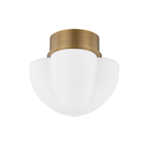 Seabrook Flush Mount 11.25" — a Hudson Valley flush mount for hallways, bedrooms, and entryways at Laurie Yapp Home.
