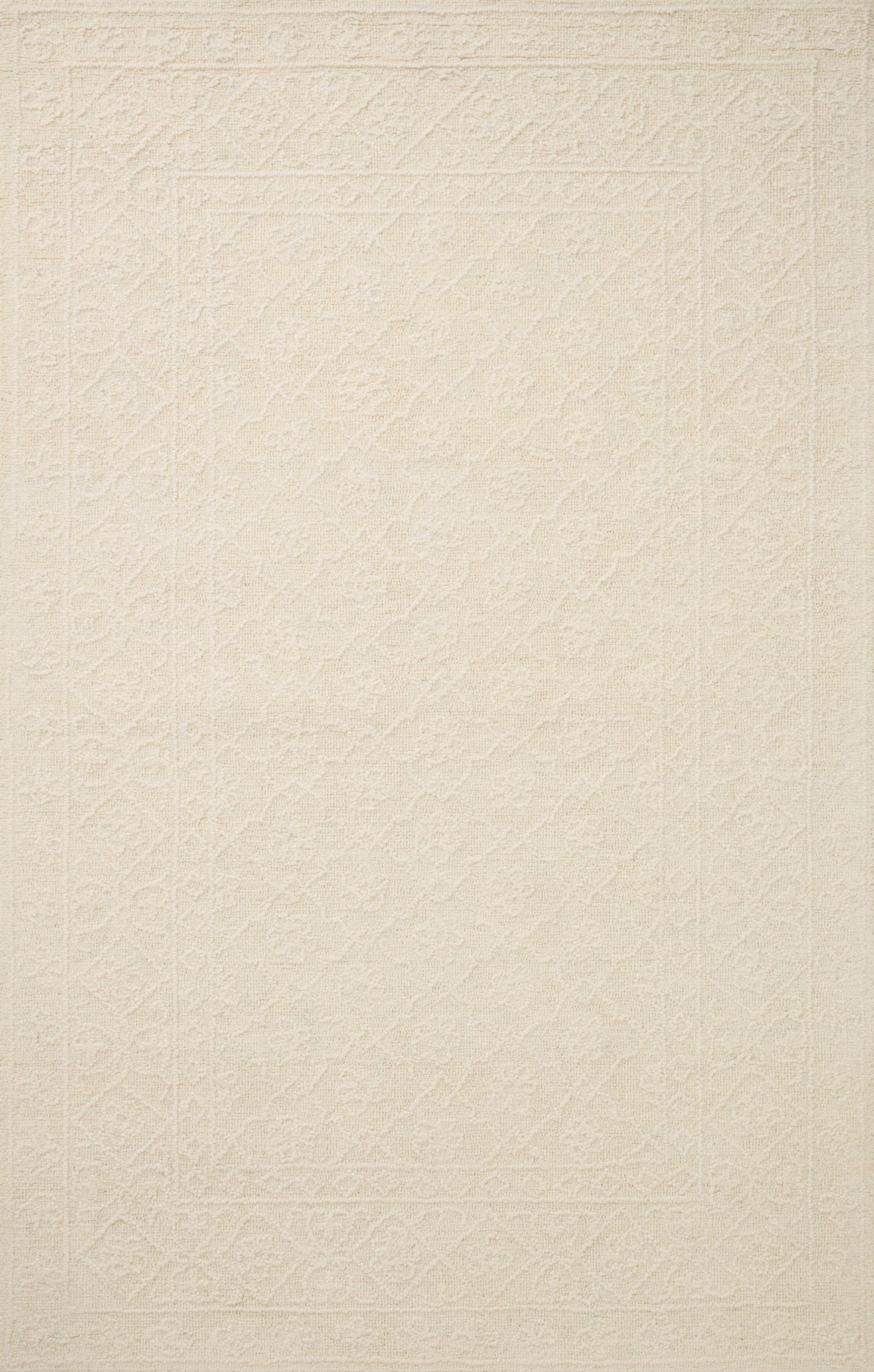 Cecelia Ivory / Ivory — a Loloi rug at Laurie Yapp Home.