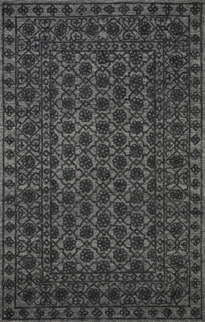 Cecelia Smoke / Dk. Grey — a Loloi rug at Laurie Yapp Home.