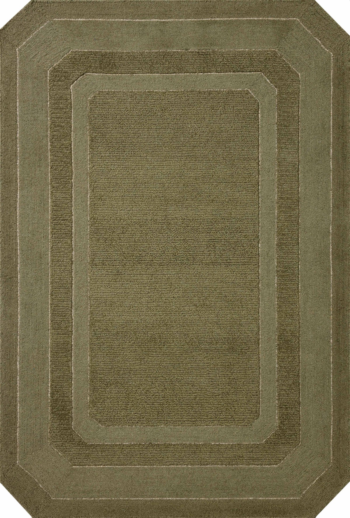 Clayton Olive — a Loloi rug at Laurie Yapp Home.