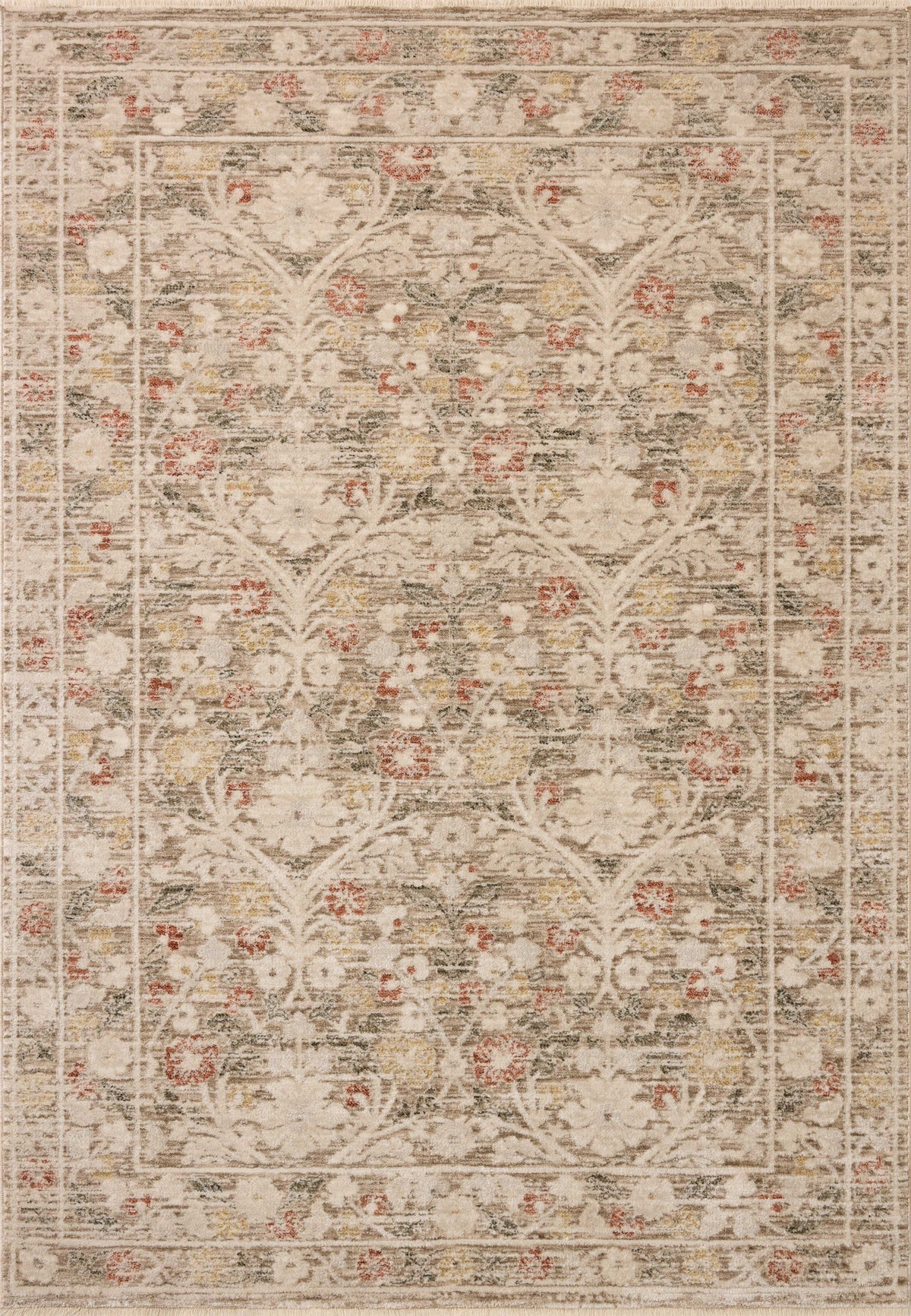 Clarisse Grey / Multi — a Loloi rug at Laurie Yapp Home.