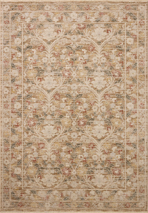 Clarisse Sand / Multi — a Loloi rug at Laurie Yapp Home.
