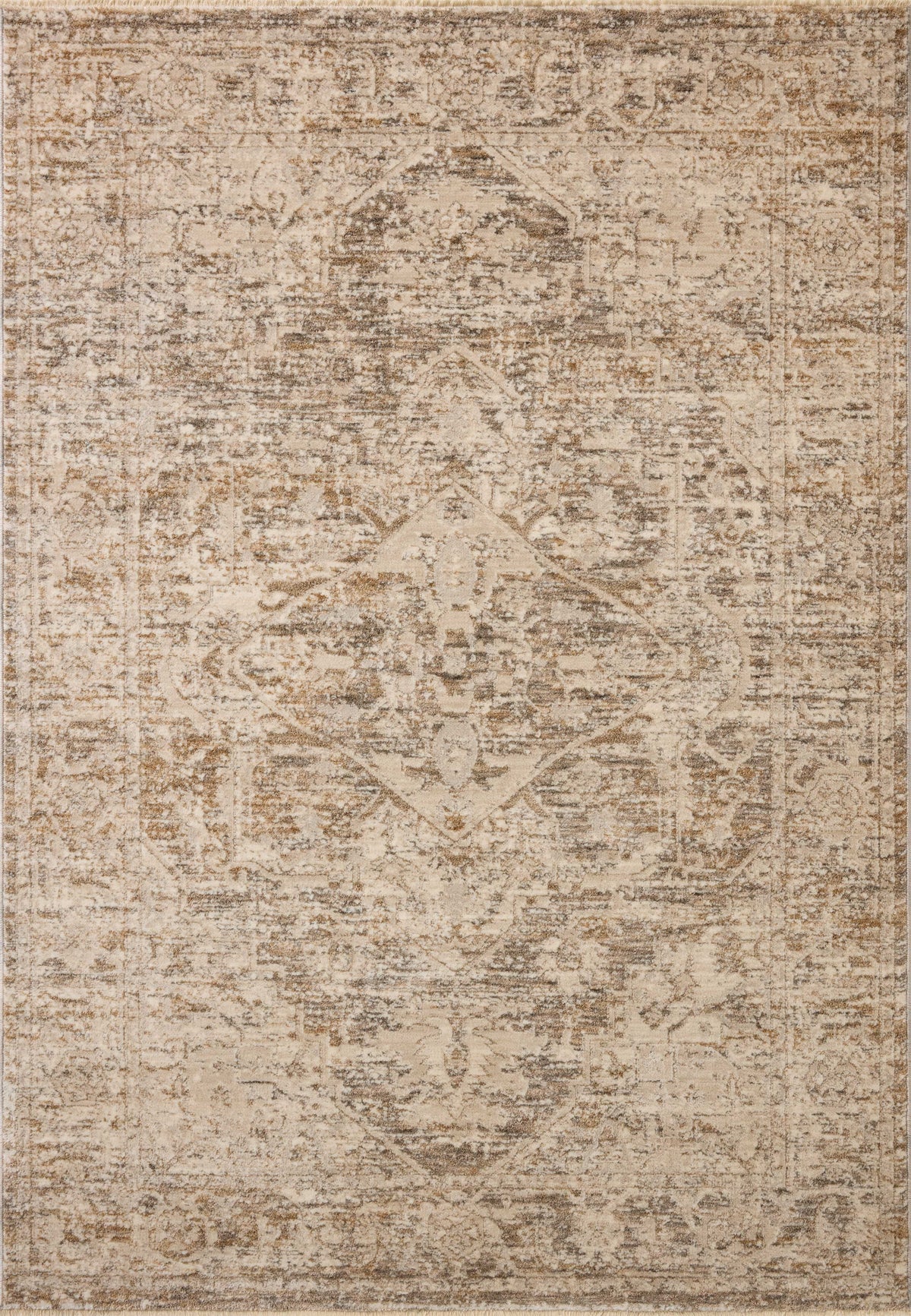 Clarisse Smoke / Natural — a Loloi rug at Laurie Yapp Home.