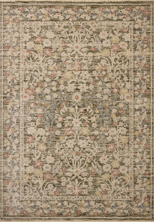 Clarisse Olive / Multi — a Loloi rug at Laurie Yapp Home.