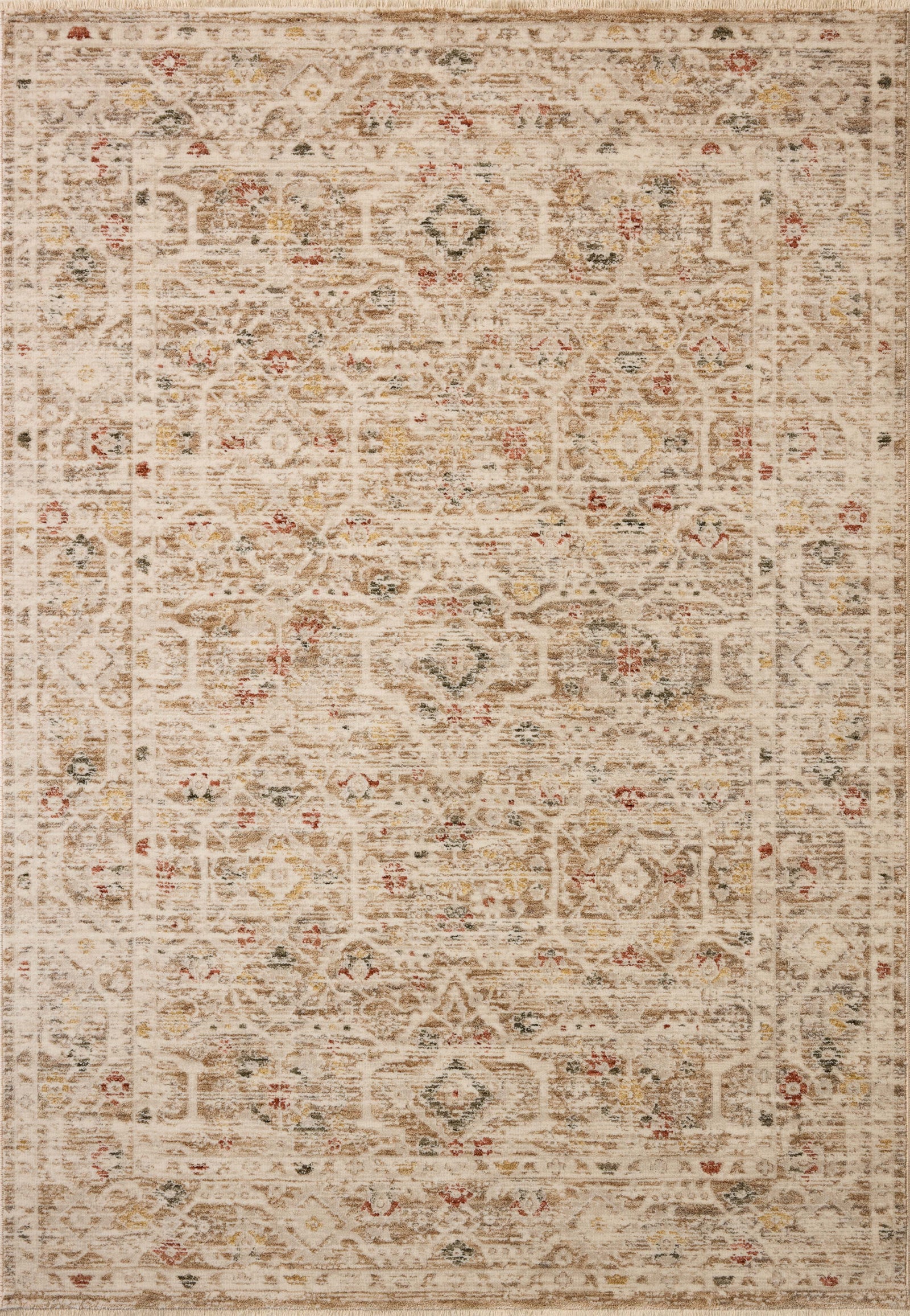 Clarisse Natural / Multi — a Loloi rug at Laurie Yapp Home.