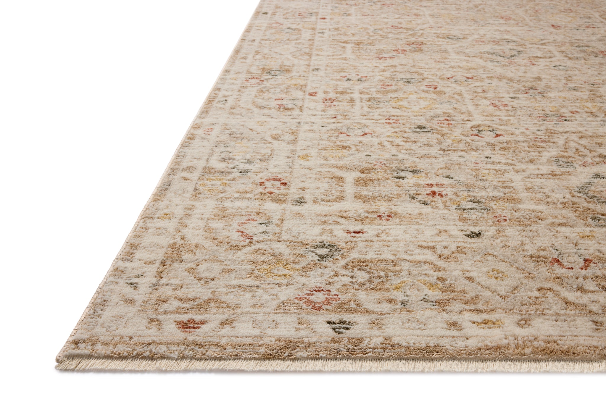 Clarisse Natural / Multi shown from a different angle to reveal its pattern.