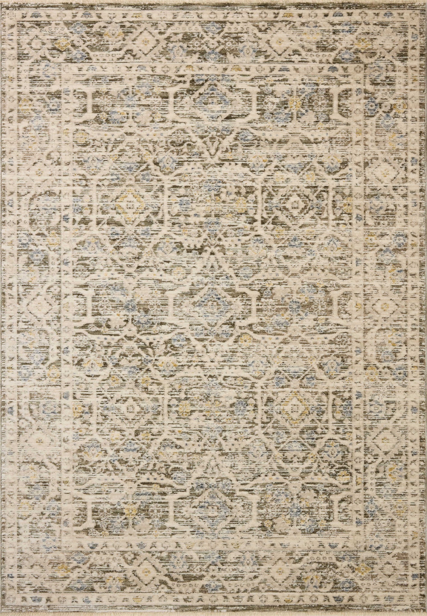 Clarisse Olive / Ivory — a Loloi rug at Laurie Yapp Home.