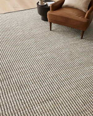 Colton Ivory / Black shown from a different angle to reveal its pattern.