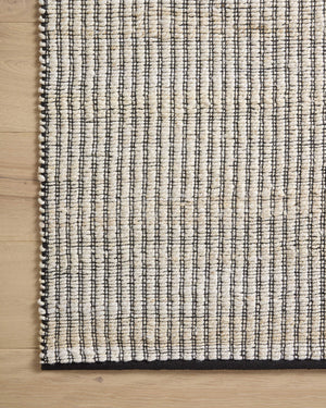 Colton Ivory / Black shown from a different angle to reveal its pattern.