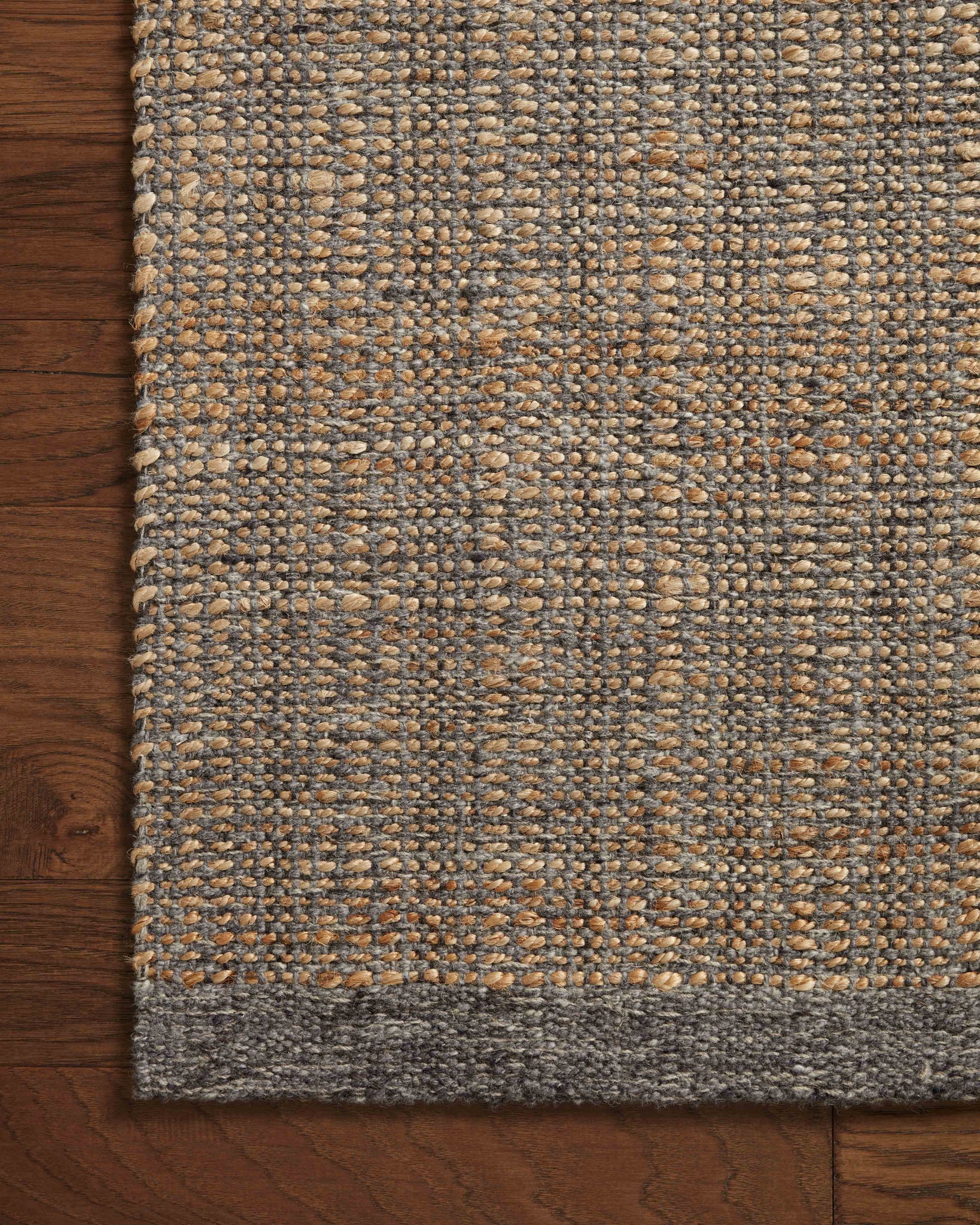 Cornwall Charcoal / Natural shown from a different angle to reveal its pattern.