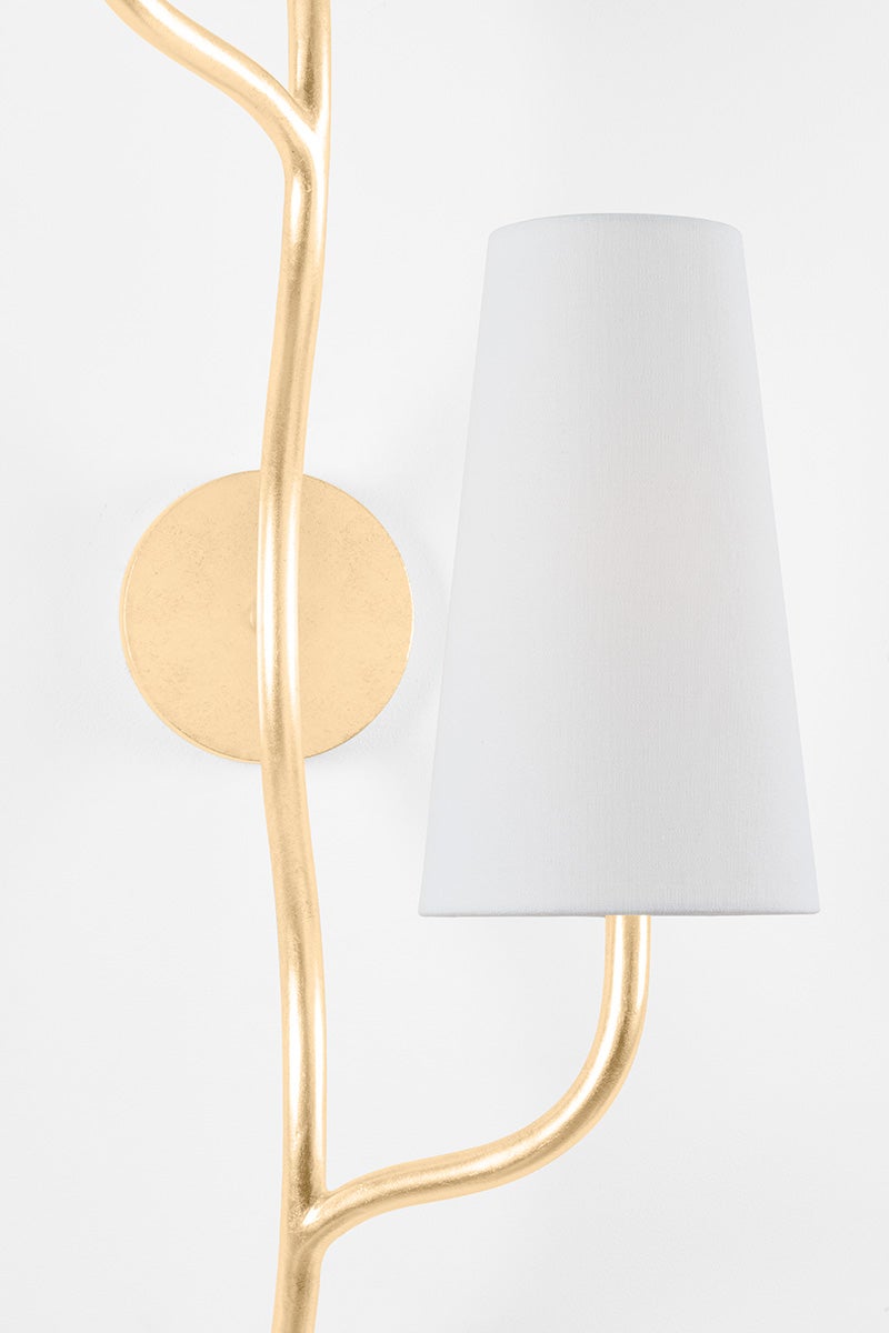 Cortona Wall Sconce — a Corbett wall sconce for bathrooms, hallways, and living rooms at Laurie Yapp Home.