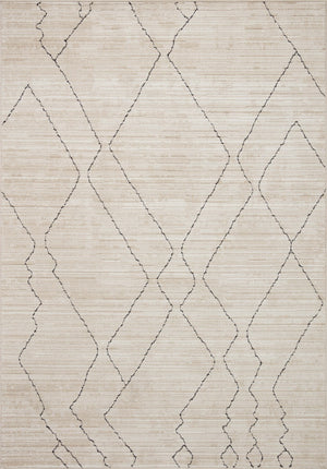 Darby Sand / Charcoal — a Loloi rug at Laurie Yapp Home.